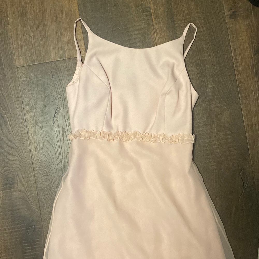 Vintage Vera Wang Blush Pink Bridesmaid Dress